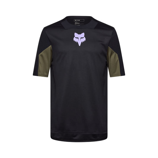 FOX DEFEND PARK Trikot Kurzarm Schwarz 2025