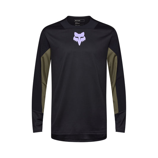 FOX DEFEND PARK Trikot Langarm Schwarz 2025