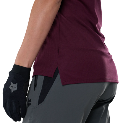 FOX RANGER HEAD Damentrikot Kurzarm Bordeaux