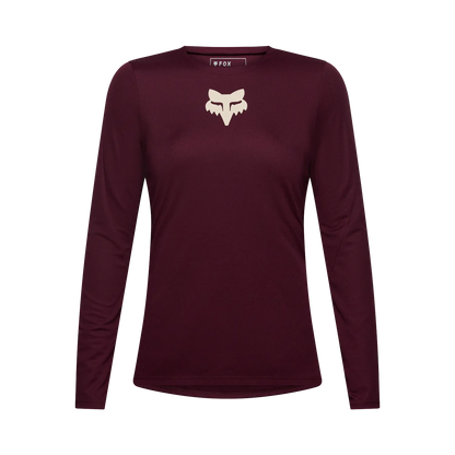 FOX RANGER FOX HEAD Damen-Langarmtrikot Bordeaux