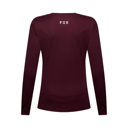 FOX RANGER FOX HEAD Damen-Langarmtrikot Bordeaux