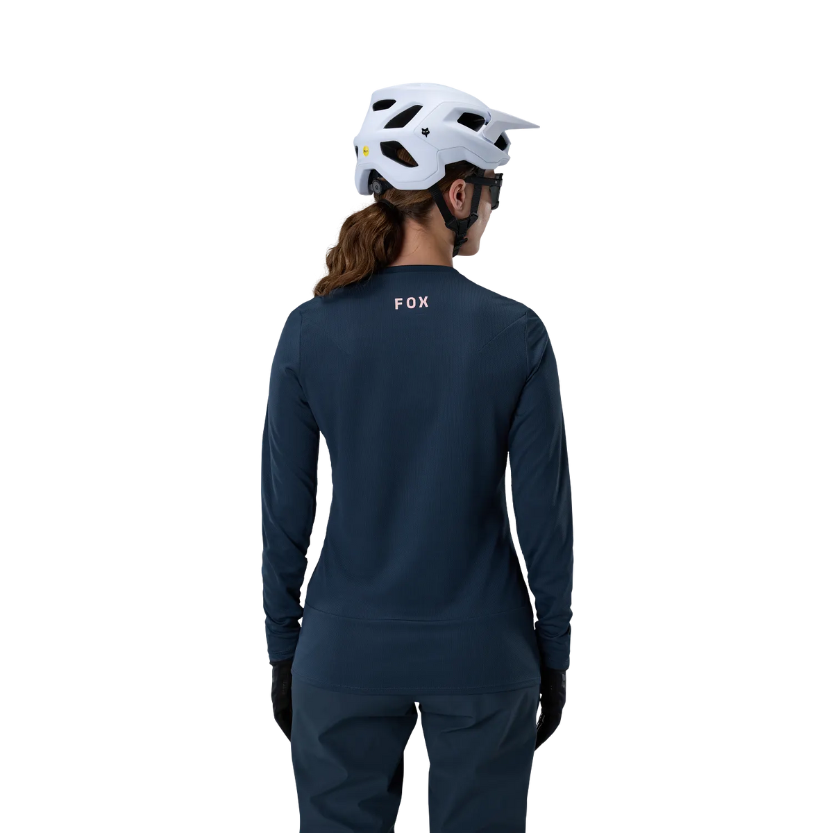 FOX RANGER FOX HEAD Damen-Langarmtrikot Blau