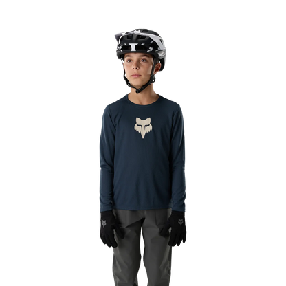 Trikot FOX RANGER FOX HEAD Junior Langarm Blau Galaxy