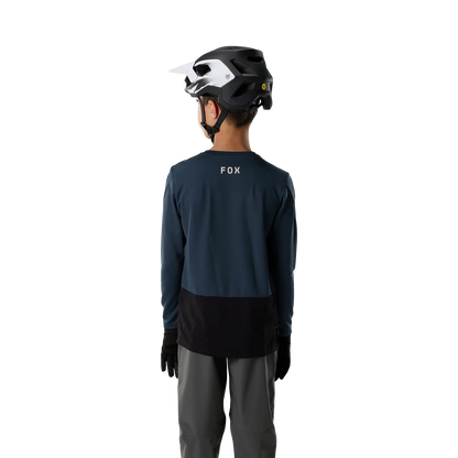 Trikot FOX RANGER FOX HEAD Junior Langarm Blau Galaxy