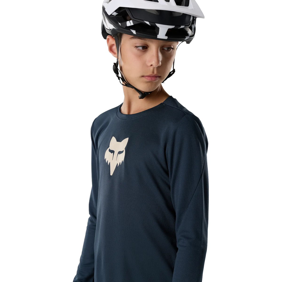Trikot FOX RANGER FOX HEAD Junior Langarm Blau Galaxy