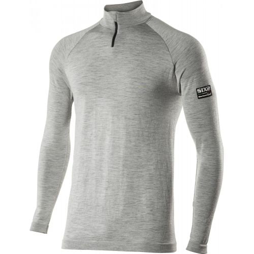 Unterwäsche SIXS TS13 MERINOS Longsleeve Grau