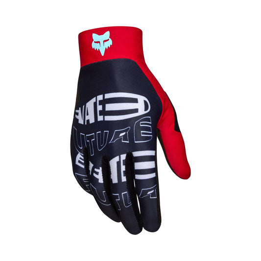 FOX FLEXAIR ELEVATED Handschuhe Schwarz/Rot 2025