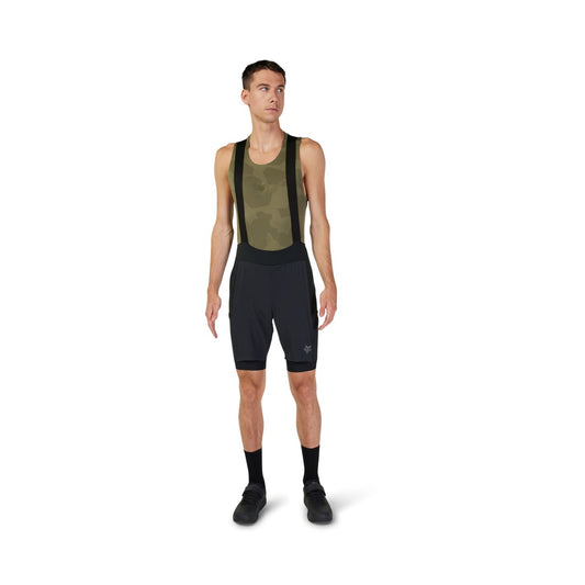 FOX FLEXAIR ASCENT CARGO Bib Shorts Schwarz 2025
