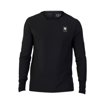 FOX DEFEND THERMAL Langarm-Trikot Schwarz