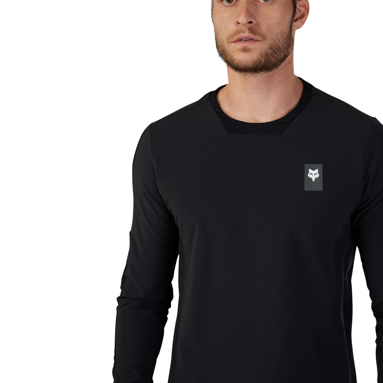 FOX DEFEND THERMAL Trikot Langarm Schwarz 2024