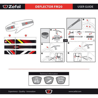 Vorderschutzblech ZEFAL DEFLECTOR FM20 26-29"