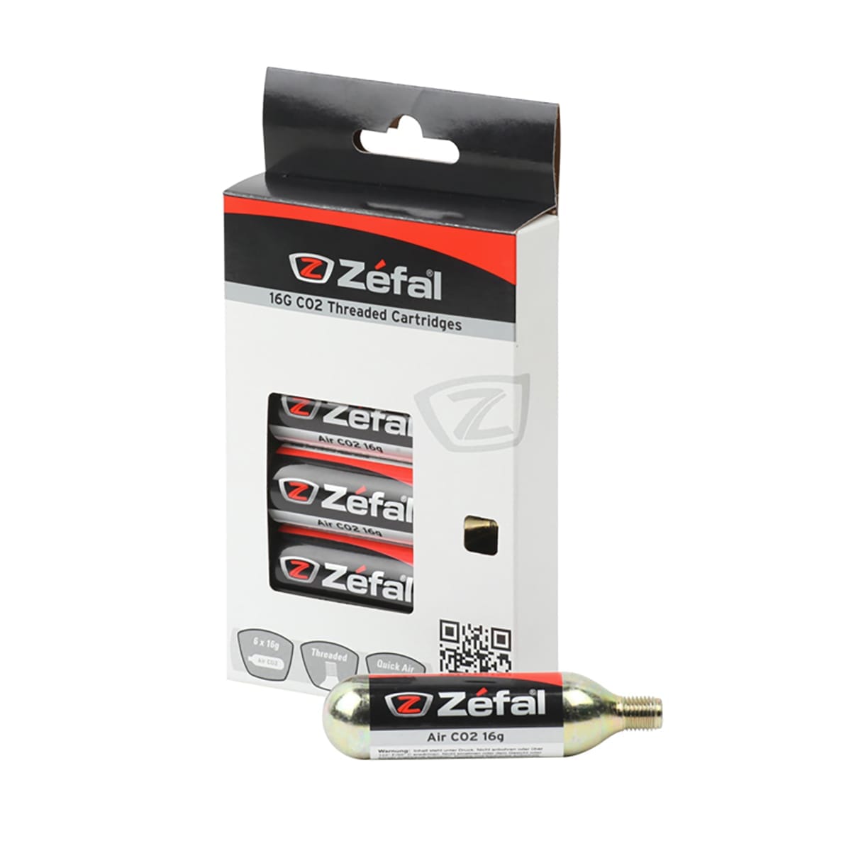 Cartouche CO2 ZEFAL Filetée