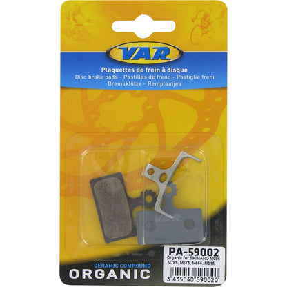 Organische Bremsbeläge VAR Shimano M985 / M785 / M675 / M666 / M615