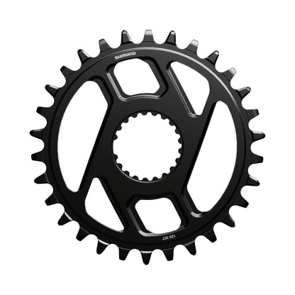 SHIMANO SM-CRM66 Einfach-Kettenblatt, 12-fach, Direct Mount — Kettenblatt auf weißem Hintergrund