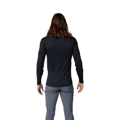 Trikot FOX FLEXAIR PRO Lange Ärmel Schwarz