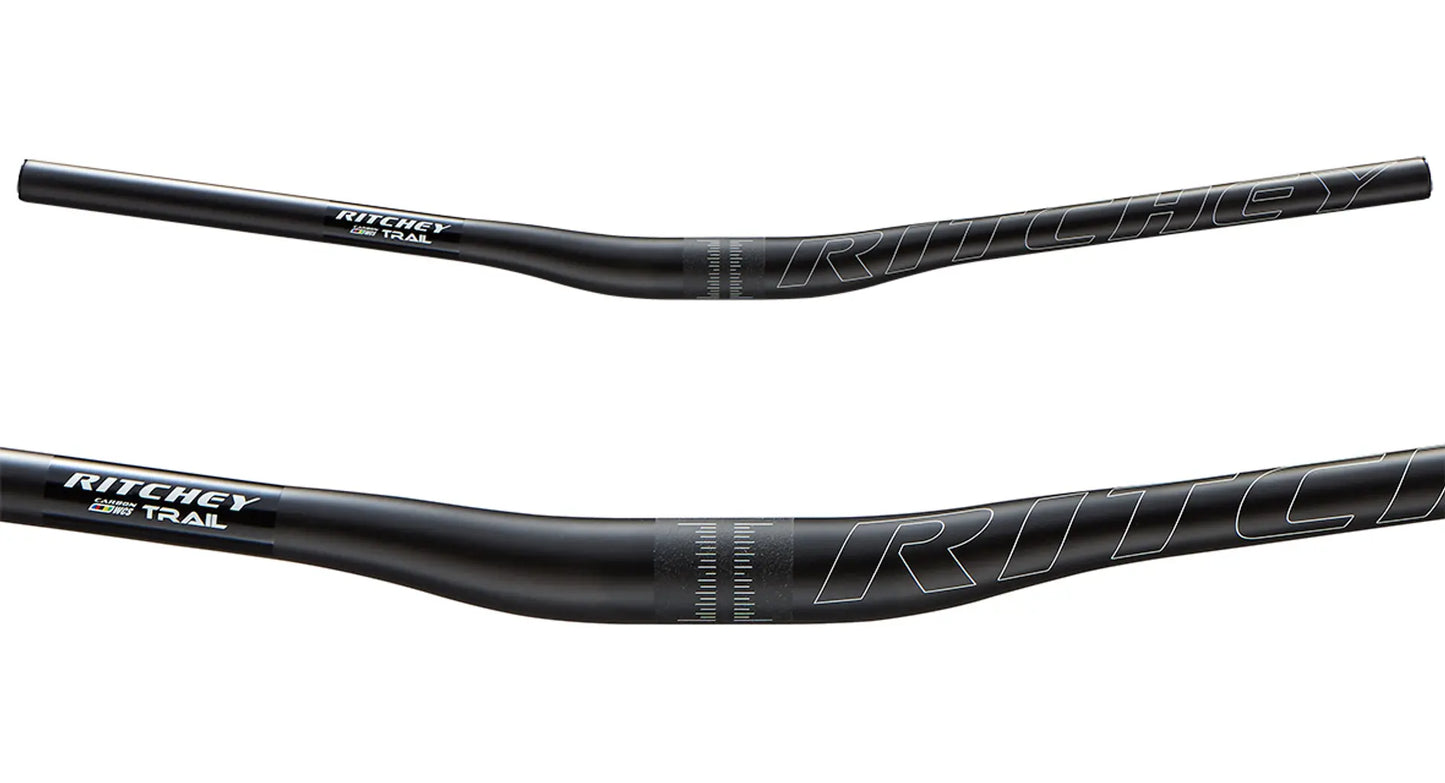 Kleiderbügel RITCHEY WCS TRAIL Rise 15mm 780mm Carbon Schwarz