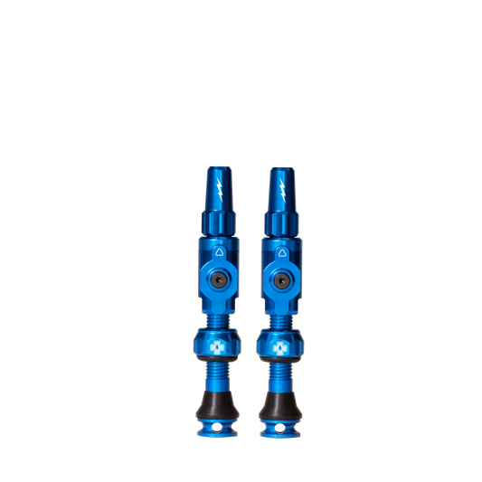 MUC-OFF Big Bore Lite (Presta) Tubeless Valves Medium Blau