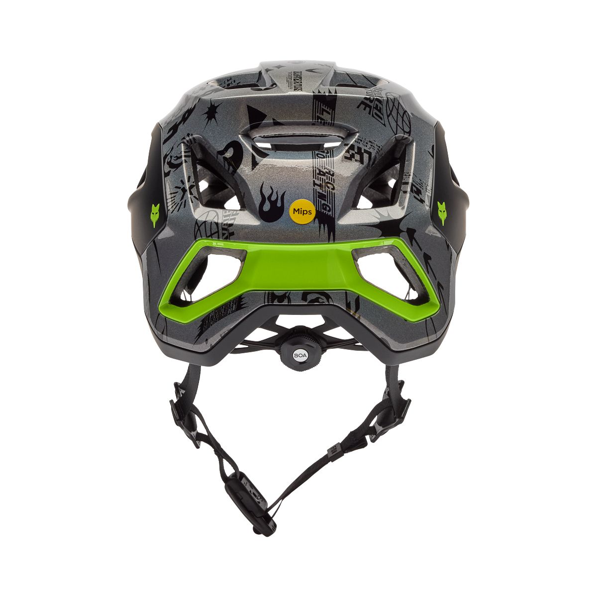 MTB-Helm FOX SPEEDFRAME PRO LUNAR Schwarz/Grau - Sonderedition