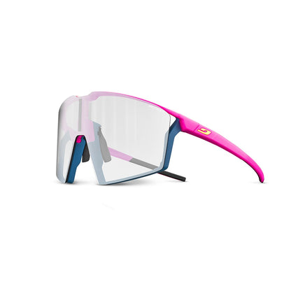 Brille JULBO EDGE Neonrosa/Blau Spectron 3 Smoke