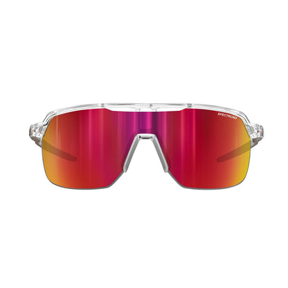Brille JULBO FREQUENCY Kristall/Rot Spectron 3CF Smoke