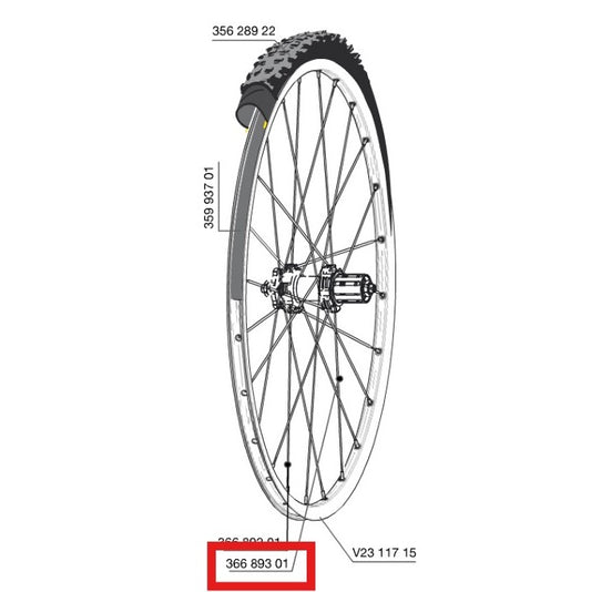 SET 12 AR SPEICHEN MAVIC CROSSROC/CROSSRIDE UST/CROSSMAX ELITE/XA ELITE 27,5" ALLROAD ELITE ROUTE+ 650 275MM