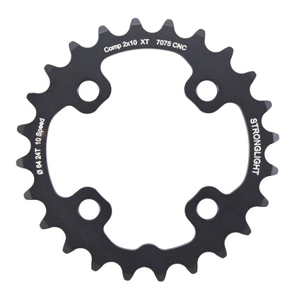 Inneres Kettenblatt STRONGLIGHT SHIMANO XT M785 10-fach 4 Loch 64 mm