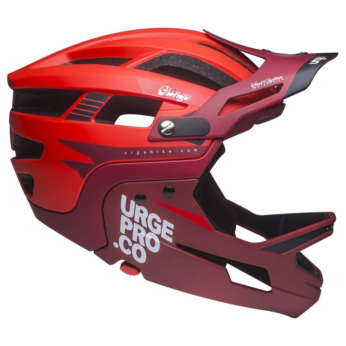 Casque VTT URGE GRINGO DE LA PAMPA Rouge