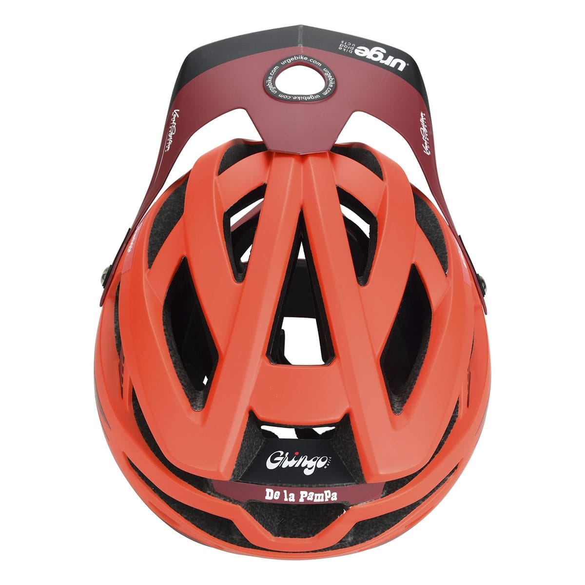 Casque VTT URGE GRINGO DE LA PAMPA Rouge