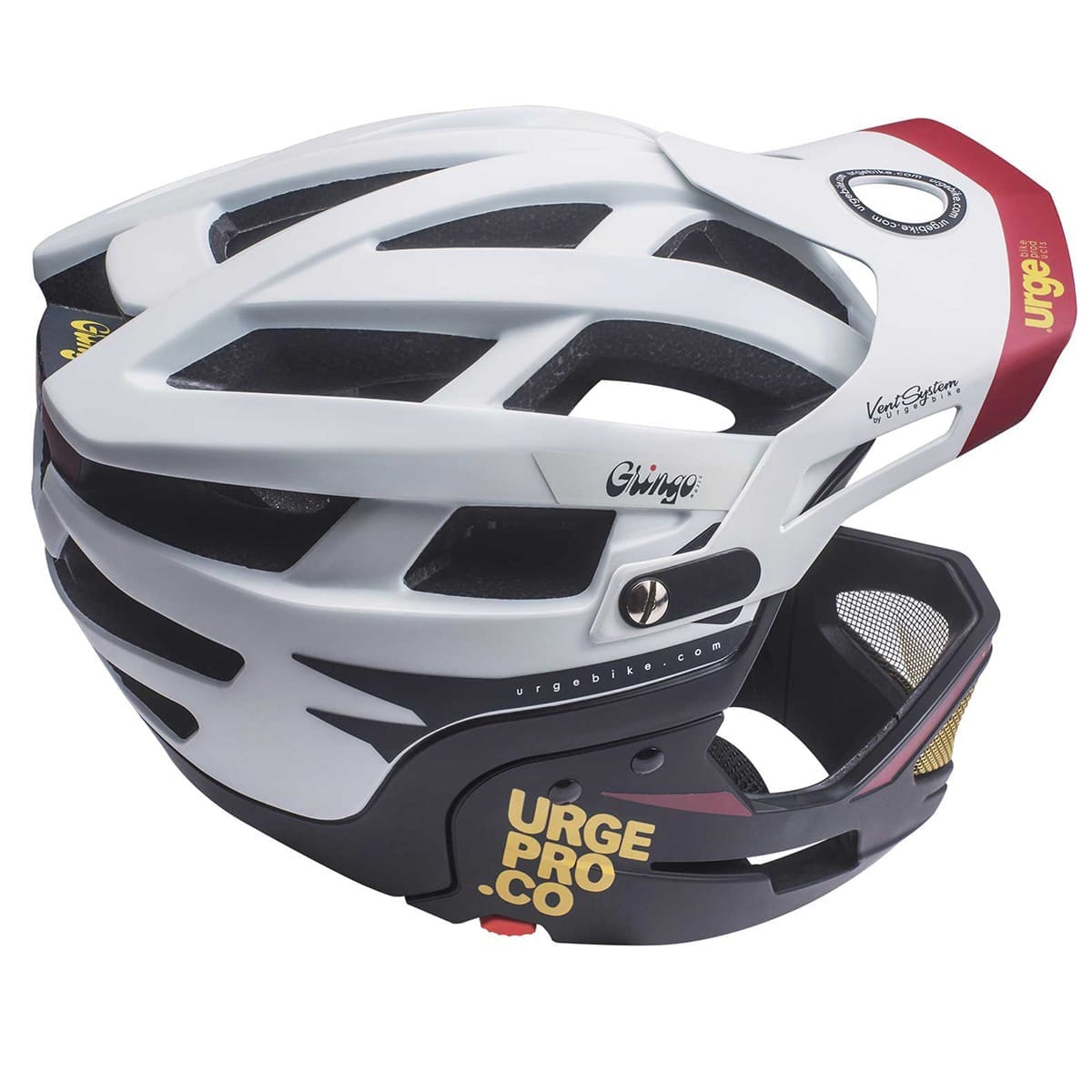 Casque VTT URGE GRINGO DE LA SIERRA Blanc/Noir