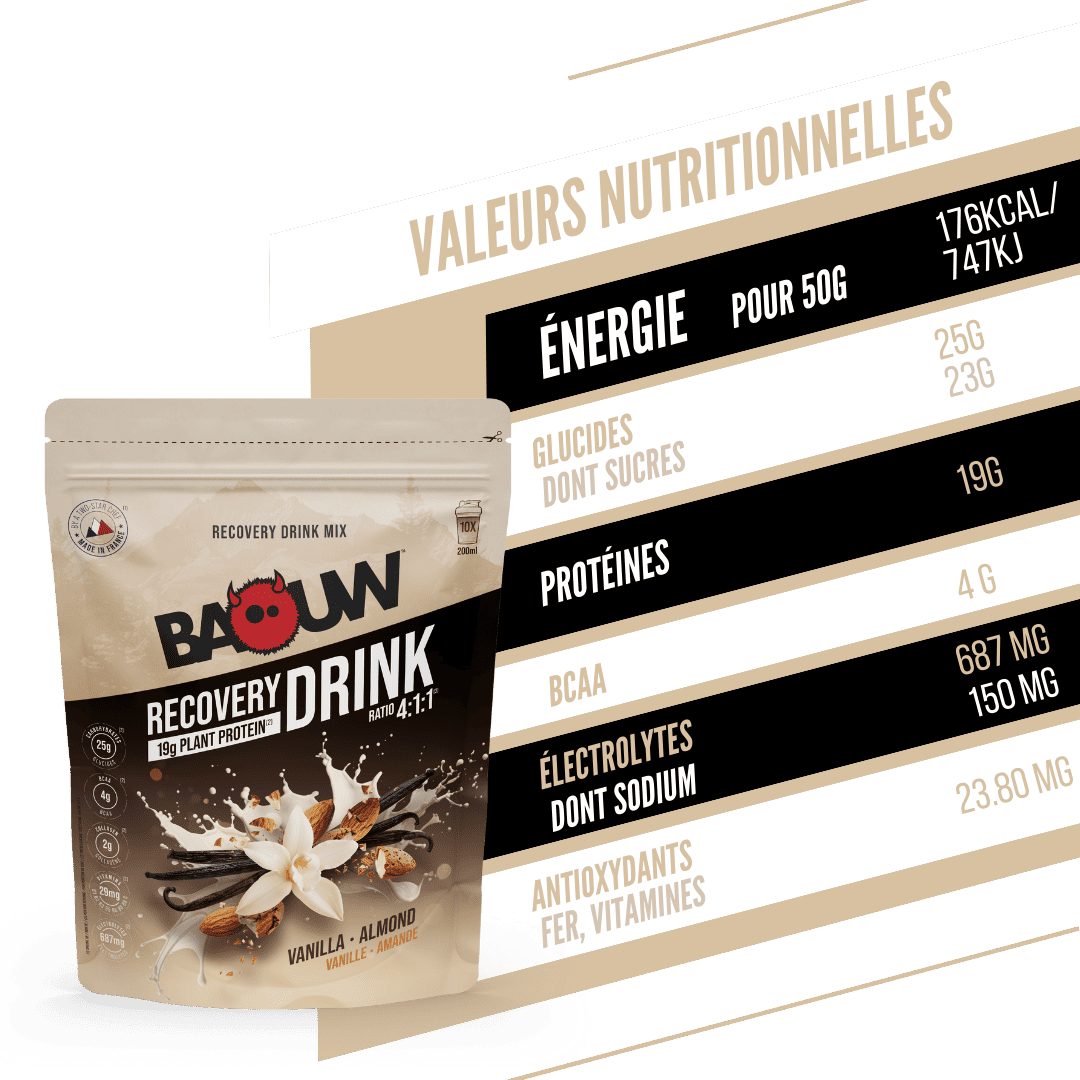 BAOUW RECOVERY Erholungsgetränk (500g) Vanille Mandel
