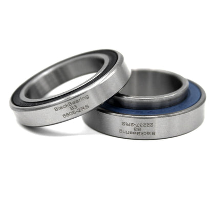 Lagersatz BLACK BEARING B3 ABEC3 für Tretlager TRUVATIV / SRAM GXP ALT (25 x 37 x 7 mm & 22,2 x 32 x 7/11,5 mm)