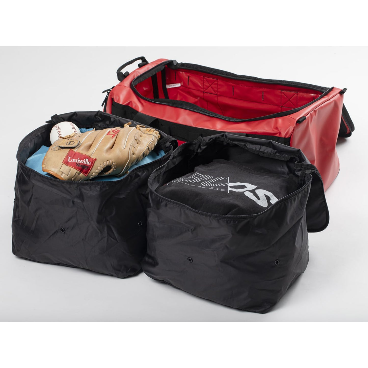 Reisetasche BUDS DUFFEL BAG MEDIUM 42 L Rot