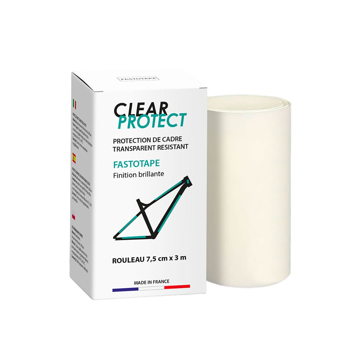 Selbstklebender Schutz für Rahmen CLEARPROTECT FASTOTAPE Brillant 3 m x 7.5 cm