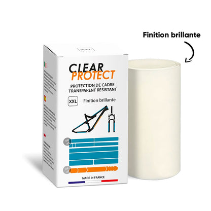 Selbstklebender Rahmenschutz CLEARPROTECT PACK XXL Glänzend