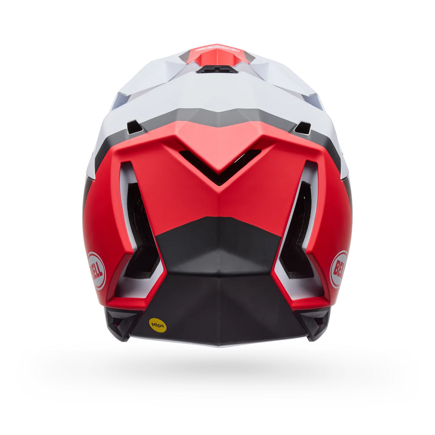 MTB-Helm BELL FULL-10 MIPS LEVEL SET Weiß/Rot