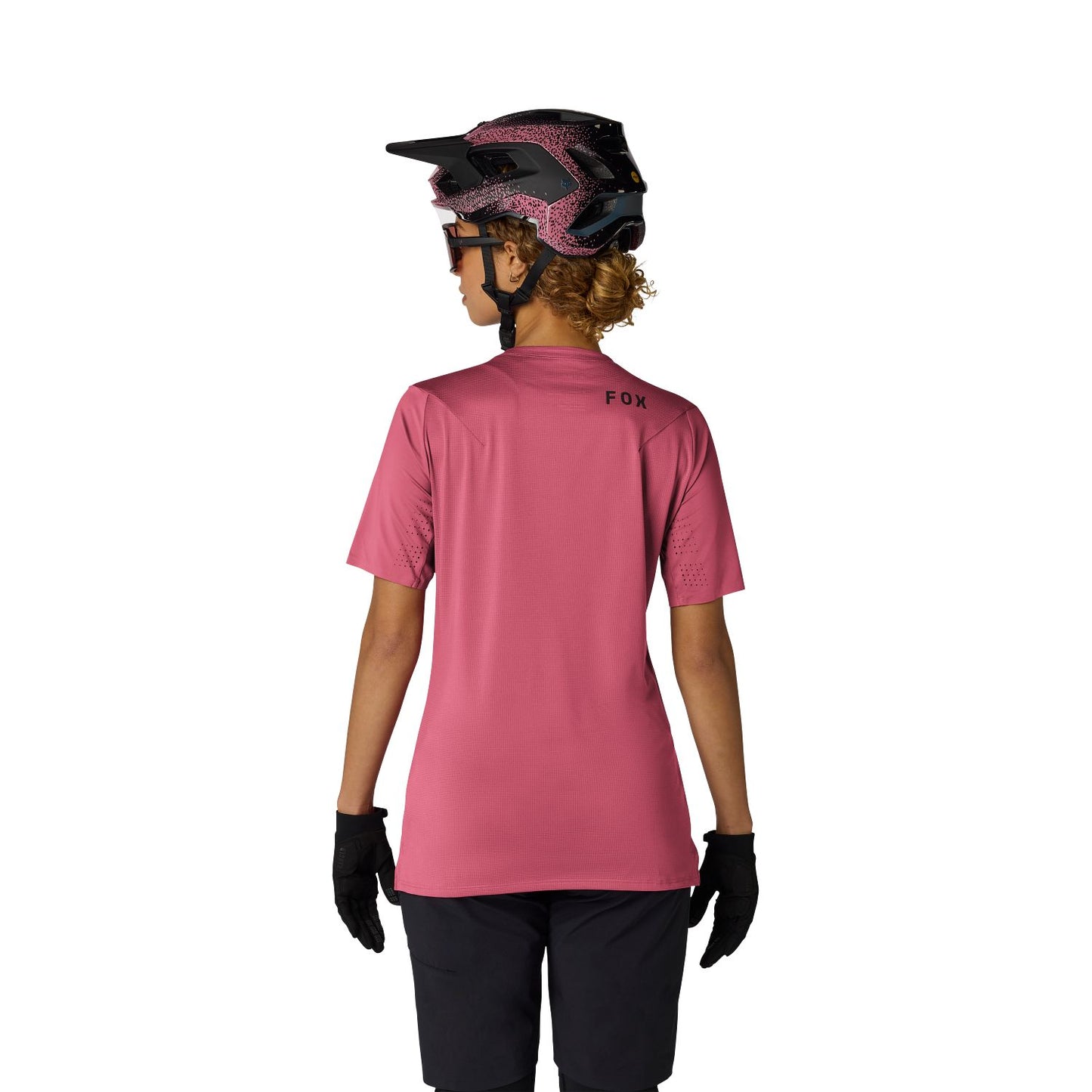 FOX FLEXAIR Damen Trikot Kurzarm Berry