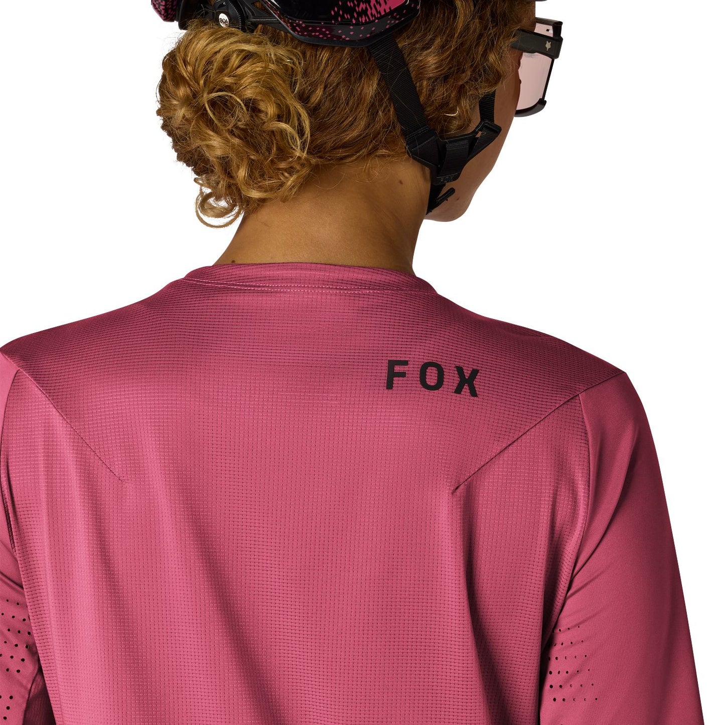 FOX FLEXAIR Damen Trikot Kurzarm Berry