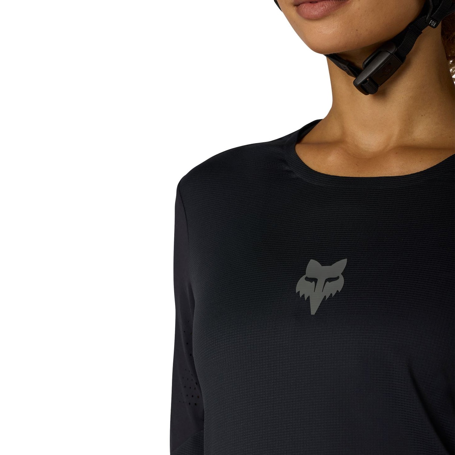 FOX FLEXAIR Damen Trikot Langarm Schwarz