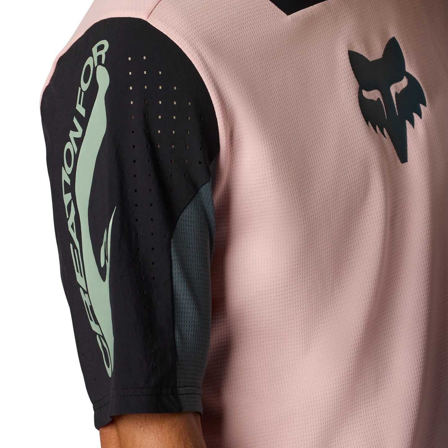 FOX DEFEND CREATION Trikot Kurzarm Pink Blush