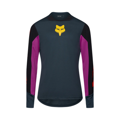 FOX DEFEND CREATION Langarmtrikot Blau