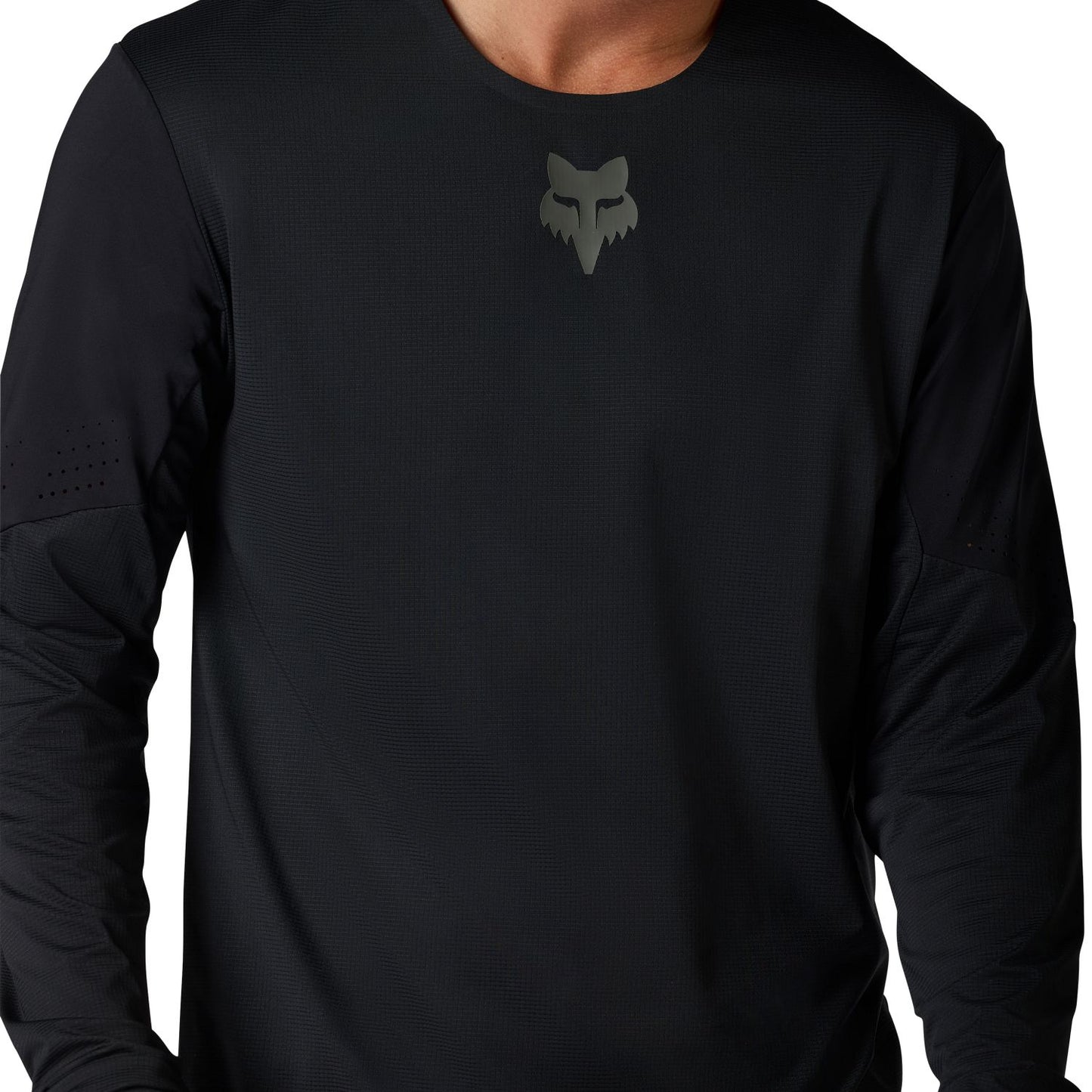 FOX FLEXAIR Trikot Langarm Schwarz