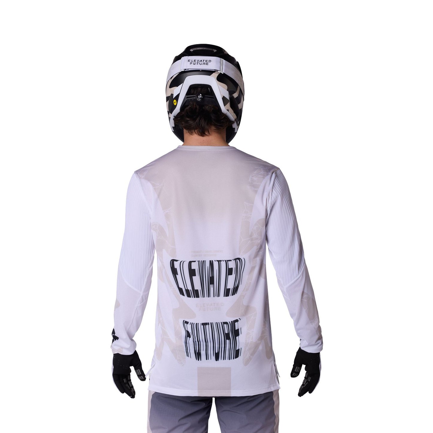 FOX FLEXAIR DIFFUSE SE Trikot Langarm Weiß