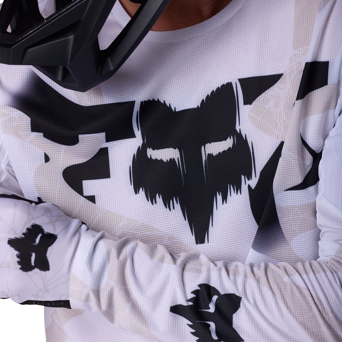 FOX FLEXAIR DIFFUSE SE Trikot Langarm Weiß