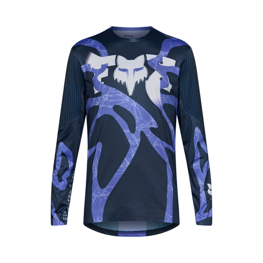 FOX FLEXAIR DIFFUSE SE Trikot Langarm Violett Blueberry