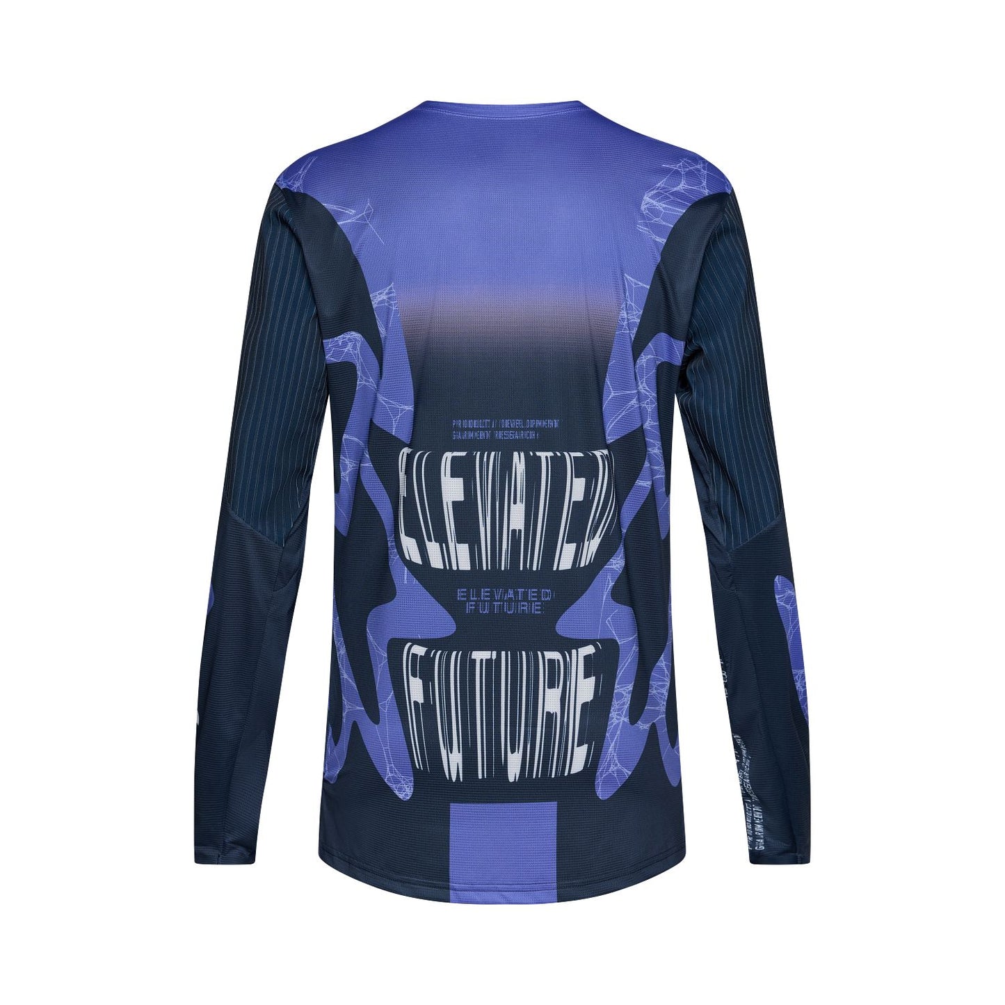 FOX FLEXAIR DIFFUSE SE Trikot Langarm Violett Blueberry
