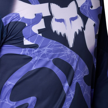Trikot FOX FLEXAIR DIFFUSE SE Langarm Violett Blueberry