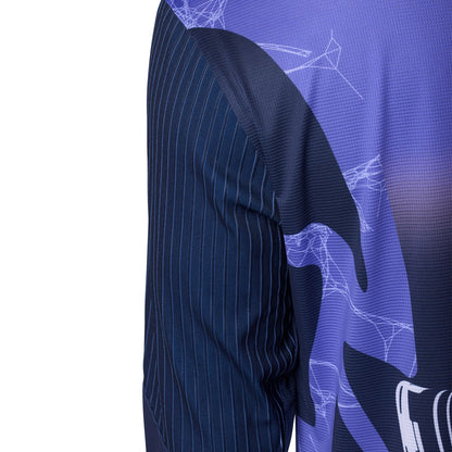 Trikot FOX FLEXAIR DIFFUSE SE Langarm Violett Blueberry