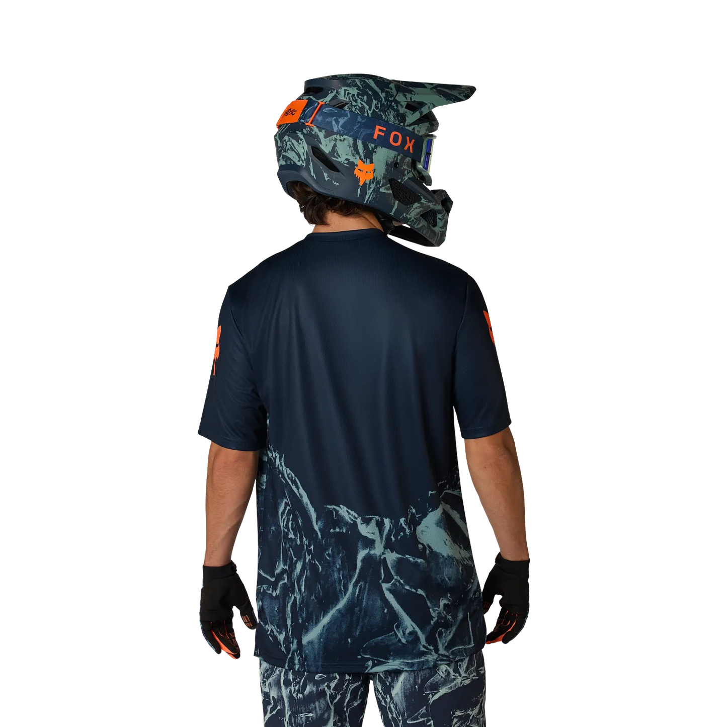 FOX RANGER IMAGE PRINT Trikot Kurzarm Arctic Blue