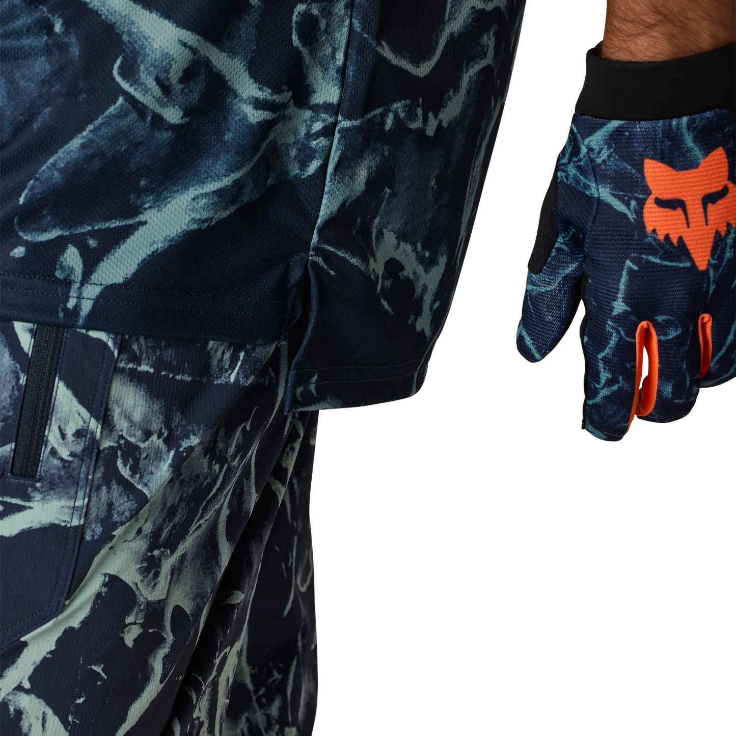 FOX RANGER IMAGE PRINT Trikot Kurzarm Arctic Blue