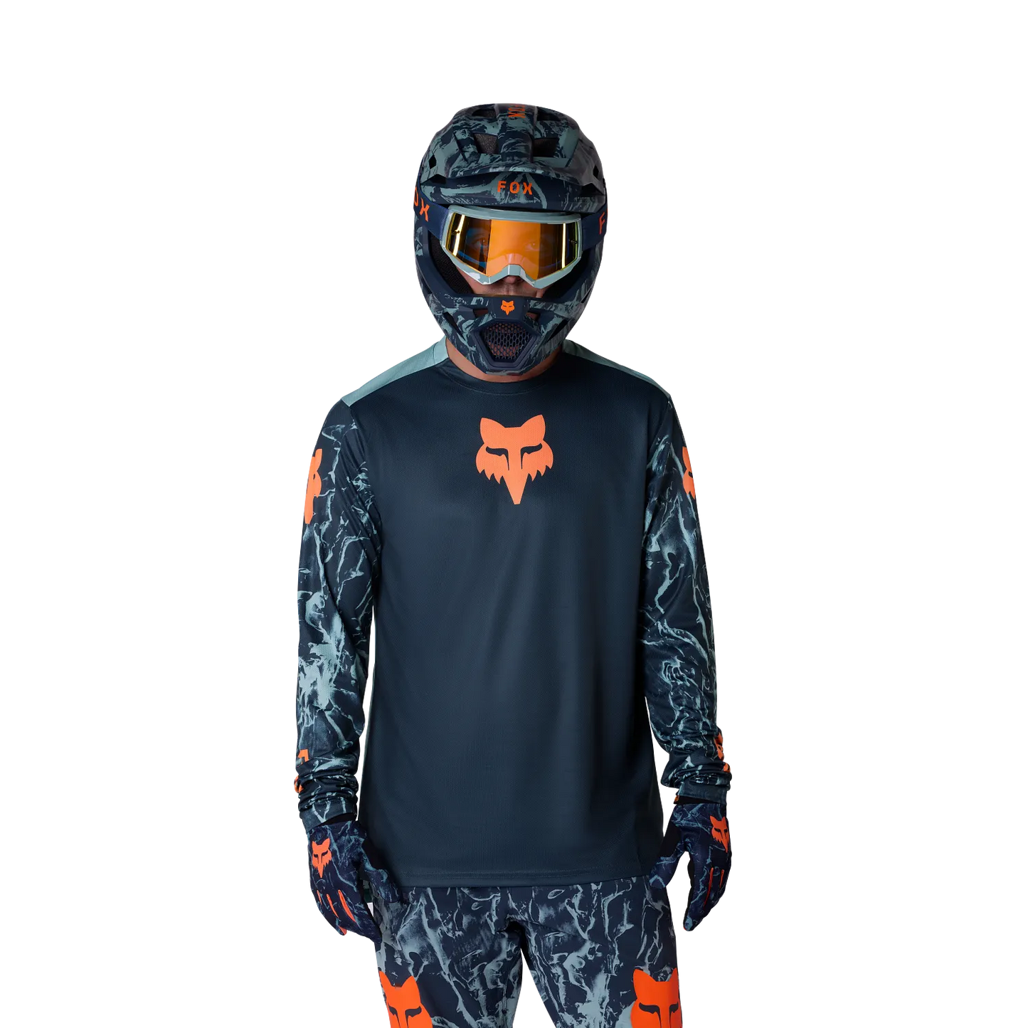 FOX RANGER IMAGE PRINT Trikot Langarm Arctic Blue